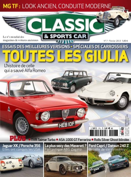 Couverture Classic & Sports Car 07