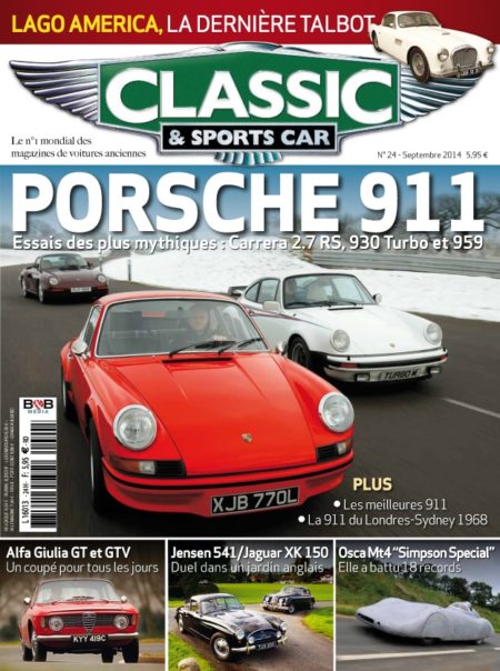 Couverture Classic & Sports Car 24