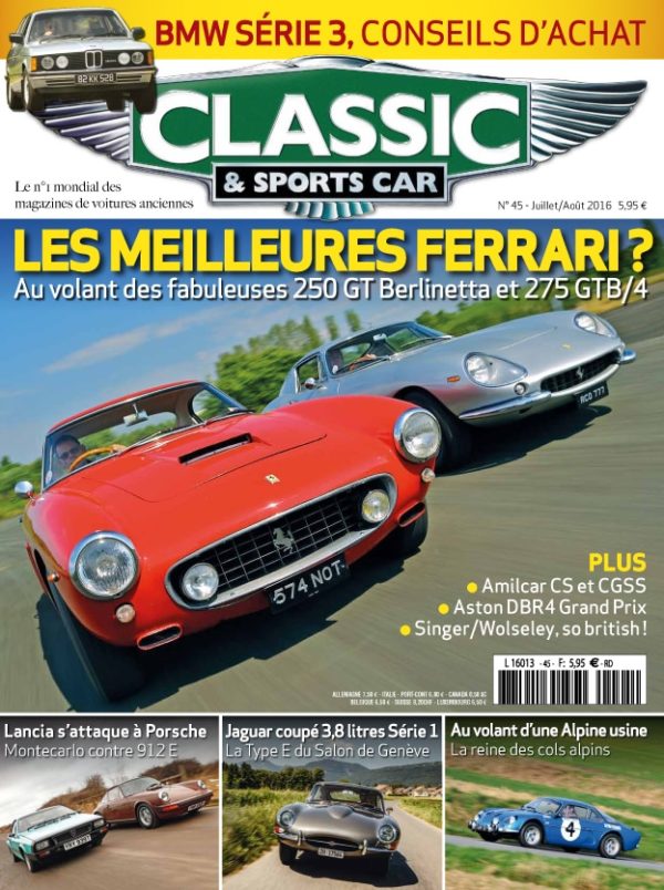 Couverture Classic & Sports Car 45
