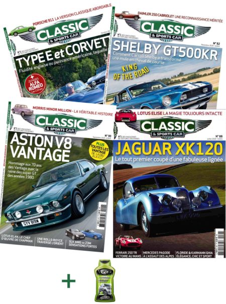 Abonnement Classic and Sports Car + Lustreur GS27